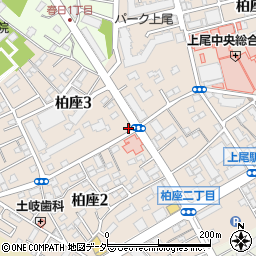 トヨタレンタリース新埼玉上尾西口店周辺の地図