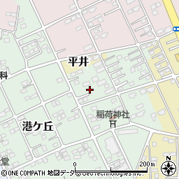 茨城県鹿嶋市港ケ丘1147-15周辺の地図