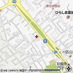 埼玉県上尾市原市1190周辺の地図
