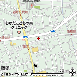 埼玉県春日部市藤塚1704周辺の地図