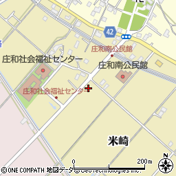 埼玉県春日部市米崎343周辺の地図