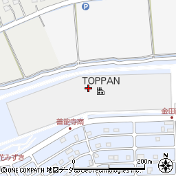 トッパンコミュニケーションプロダクツ坂戸工場周辺の地図