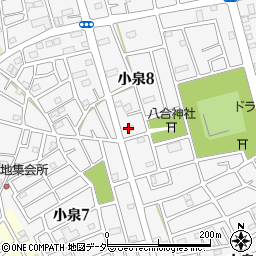 有限会社八合自動車周辺の地図