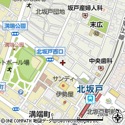 ラビット２１北坂戸店周辺の地図