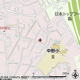 埼玉県春日部市東中野1552周辺の地図