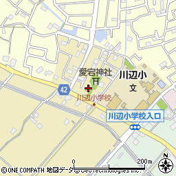 埼玉県春日部市米崎208-1周辺の地図