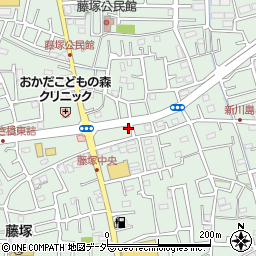 埼玉県春日部市藤塚1707周辺の地図