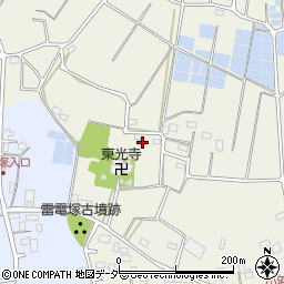 埼玉県坂戸市小沼242周辺の地図