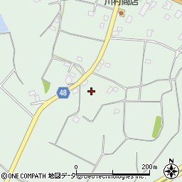 茨城県牛久市岡見町1237周辺の地図