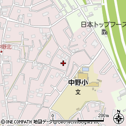埼玉県春日部市東中野1554周辺の地図