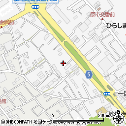 埼玉県上尾市原市1222周辺の地図