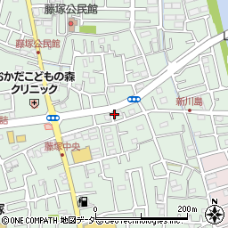 埼玉県春日部市藤塚1737周辺の地図