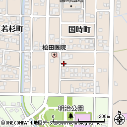 福井県大野市国時町1205周辺の地図