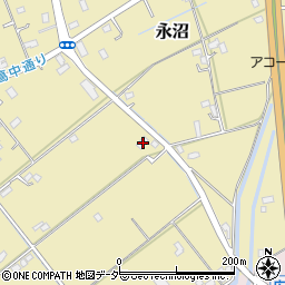 埼玉県春日部市永沼1493周辺の地図