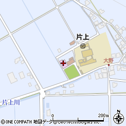 鯖江市片上体育館周辺の地図
