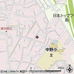 埼玉県春日部市東中野1551周辺の地図