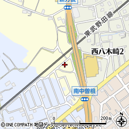 埼玉県春日部市新方袋651周辺の地図