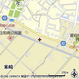 埼玉県春日部市米崎266周辺の地図