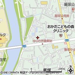 埼玉県春日部市藤塚1381周辺の地図