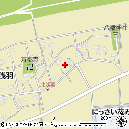 埼玉県坂戸市北浅羽231周辺の地図