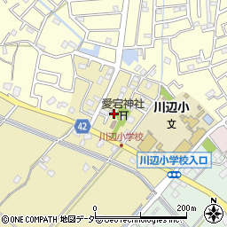 埼玉県春日部市米崎107-22周辺の地図
