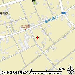 埼玉県春日部市永沼1603周辺の地図