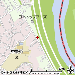 埼玉県春日部市新宿新田158周辺の地図