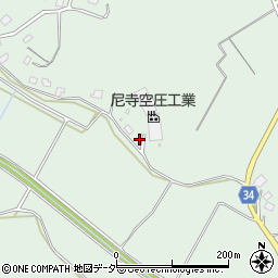 茨城県牛久市久野町2624周辺の地図