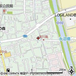 埼玉県春日部市藤塚1760周辺の地図