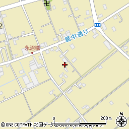 埼玉県春日部市永沼1303周辺の地図