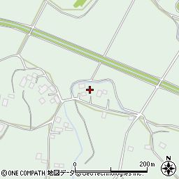 茨城県牛久市久野町1650周辺の地図