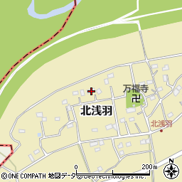埼玉県坂戸市北浅羽152周辺の地図