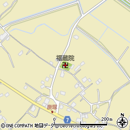 福蔵院周辺の地図