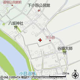 茨城県つくばみらい市下小目28周辺の地図