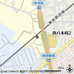 埼玉県春日部市新方袋624周辺の地図