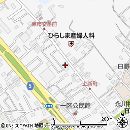 埼玉県上尾市原市1179周辺の地図