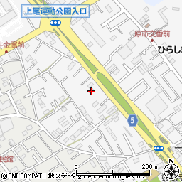 埼玉県上尾市原市1225周辺の地図