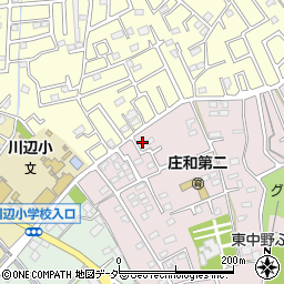 埼玉県春日部市東中野1176周辺の地図