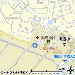 埼玉県春日部市米崎128周辺の地図