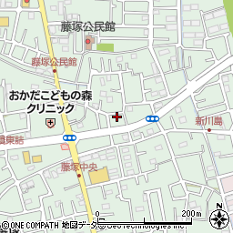 埼玉県春日部市藤塚1732周辺の地図