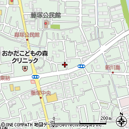 埼玉県春日部市藤塚1739周辺の地図