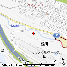 長野県茅野市宮川7410周辺の地図