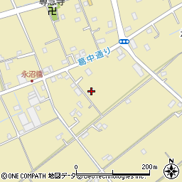 埼玉県春日部市永沼1305周辺の地図