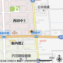 コメリハード＆グリーン越前朝日店周辺の地図
