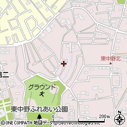 埼玉県春日部市東中野1350周辺の地図