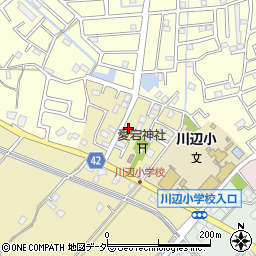 埼玉県春日部市米崎107周辺の地図