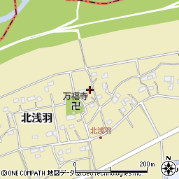 埼玉県坂戸市北浅羽207周辺の地図