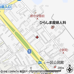 埼玉県上尾市原市1184周辺の地図