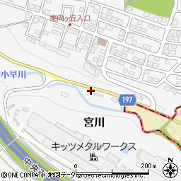 長野県茅野市宮川7413周辺の地図