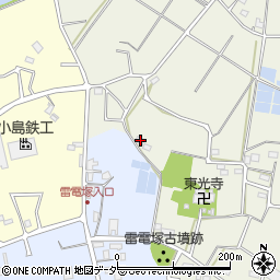 埼玉県坂戸市小沼262周辺の地図